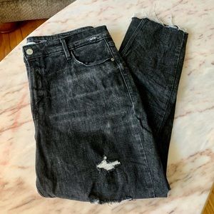 EUC_ High-Rise Rockstar Super Skinny Jeans_Size 14